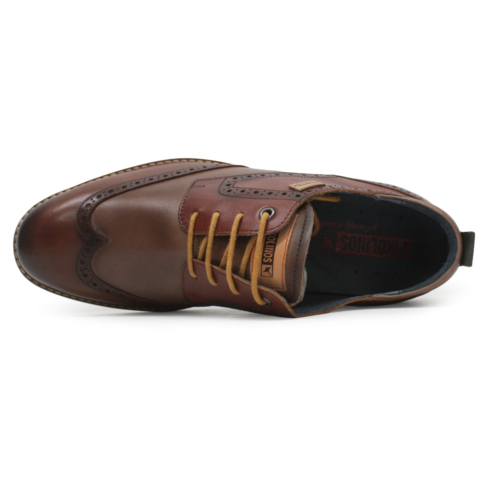 Pikolinos Avila M1T-4191 Leather Mens Shoes#color_cuero