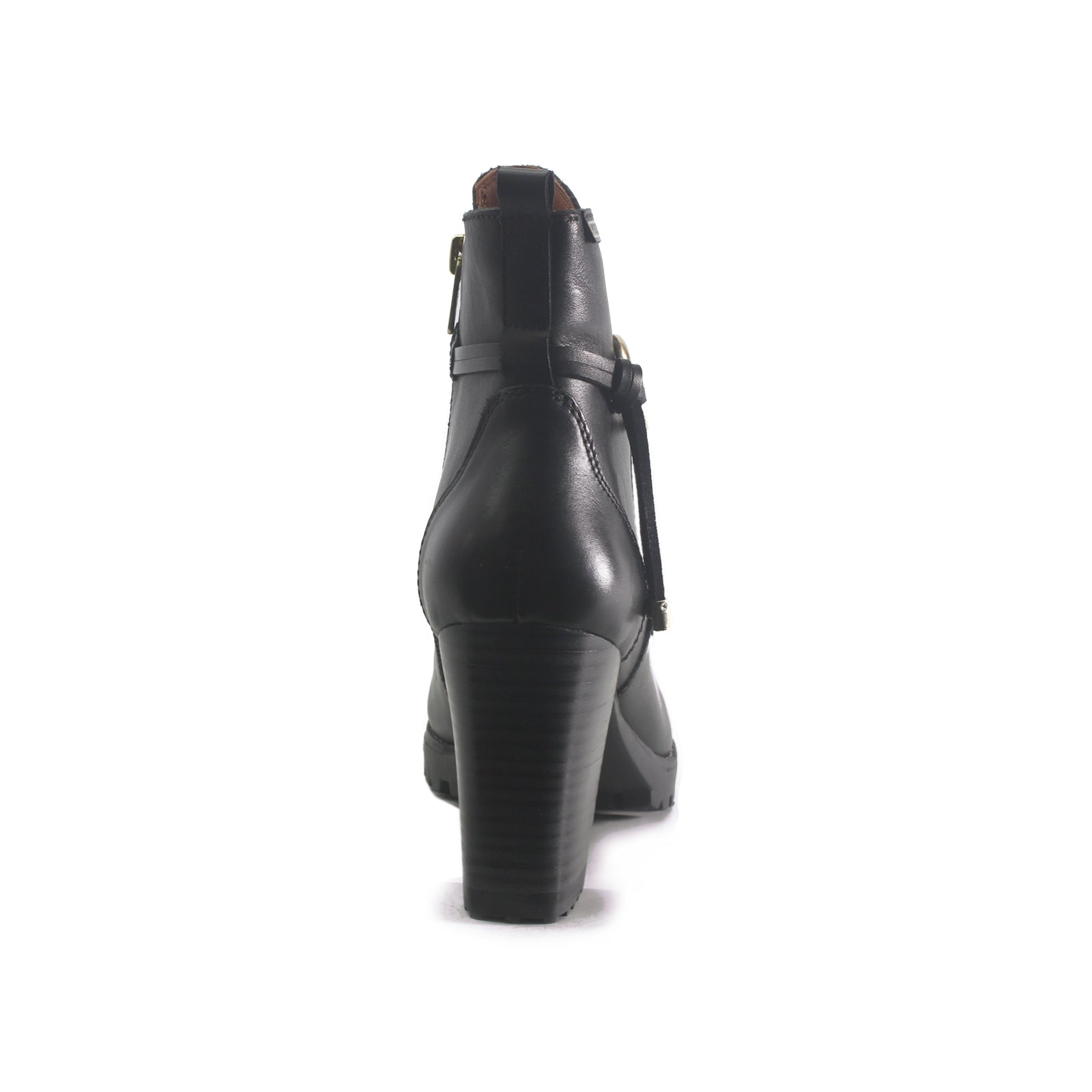 Pikolinos Connelly W7M-8542 Leather Womens Boots#color_black