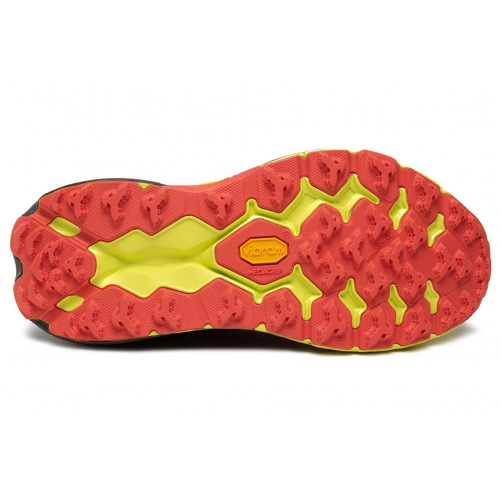 Hoka Speedgoat 5 Textile Synthetic Mens Trainers#color_thyme fiesta