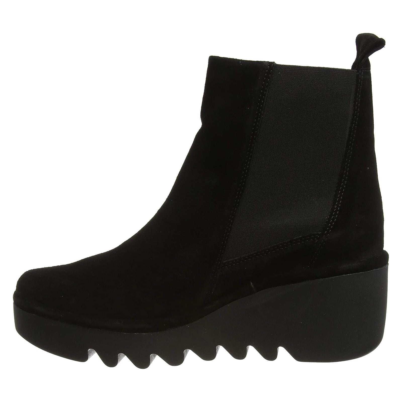 Fly London BAGU233FLY Suede Leather Womens Boots#color_black