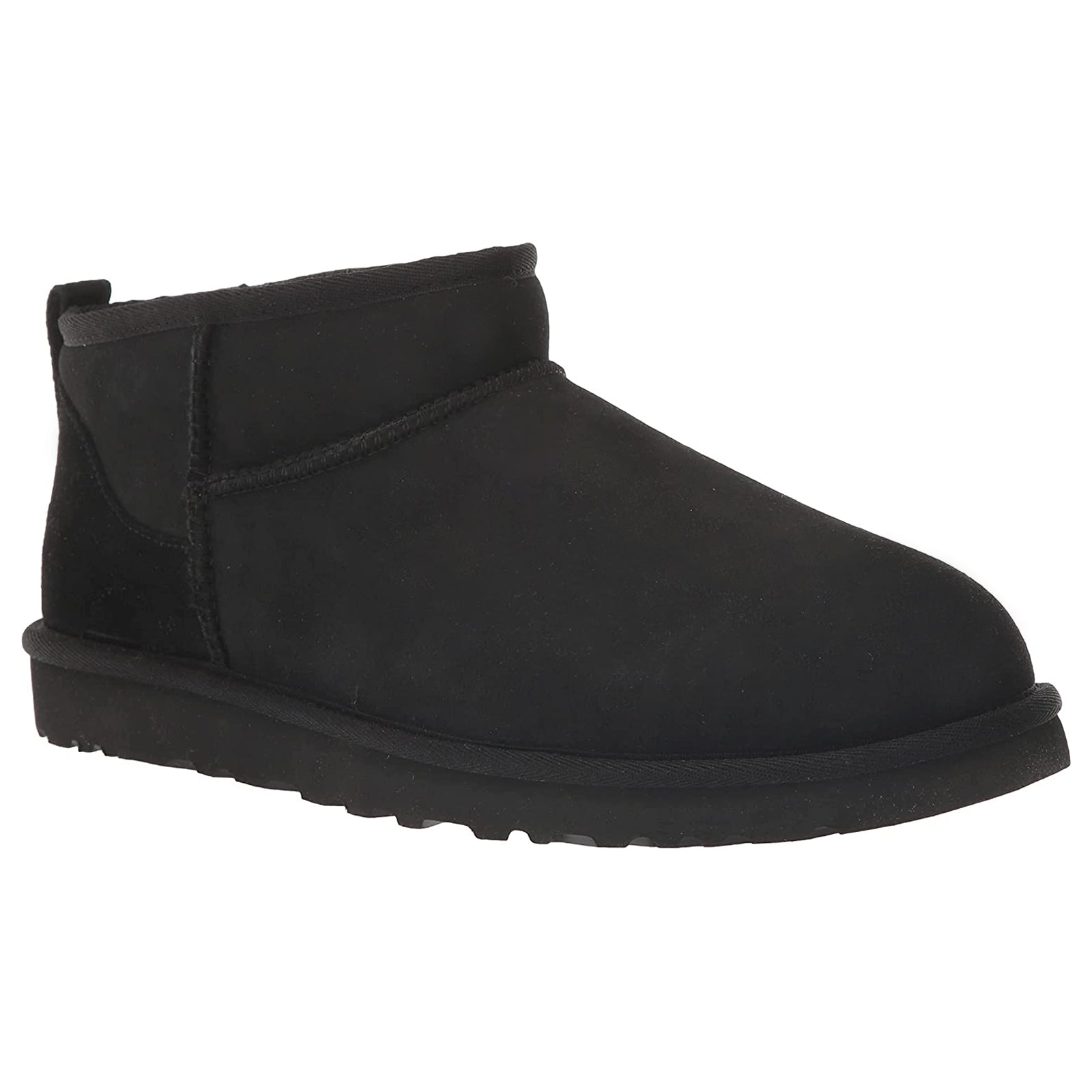 Ugg Classic Ultra Mini Suede Mens Boots#color_black