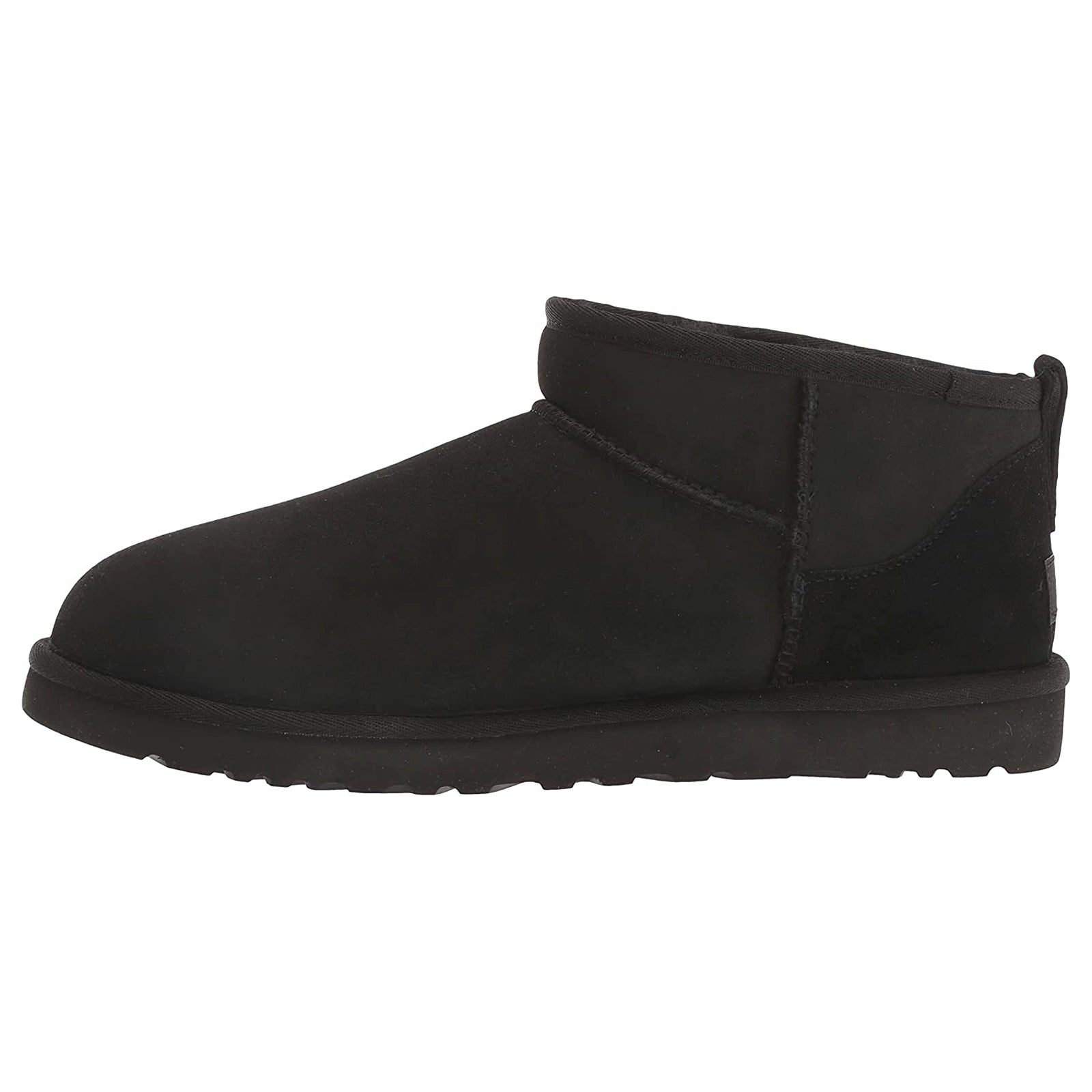 Ugg Classic Ultra Mini Suede Mens Boots#color_black