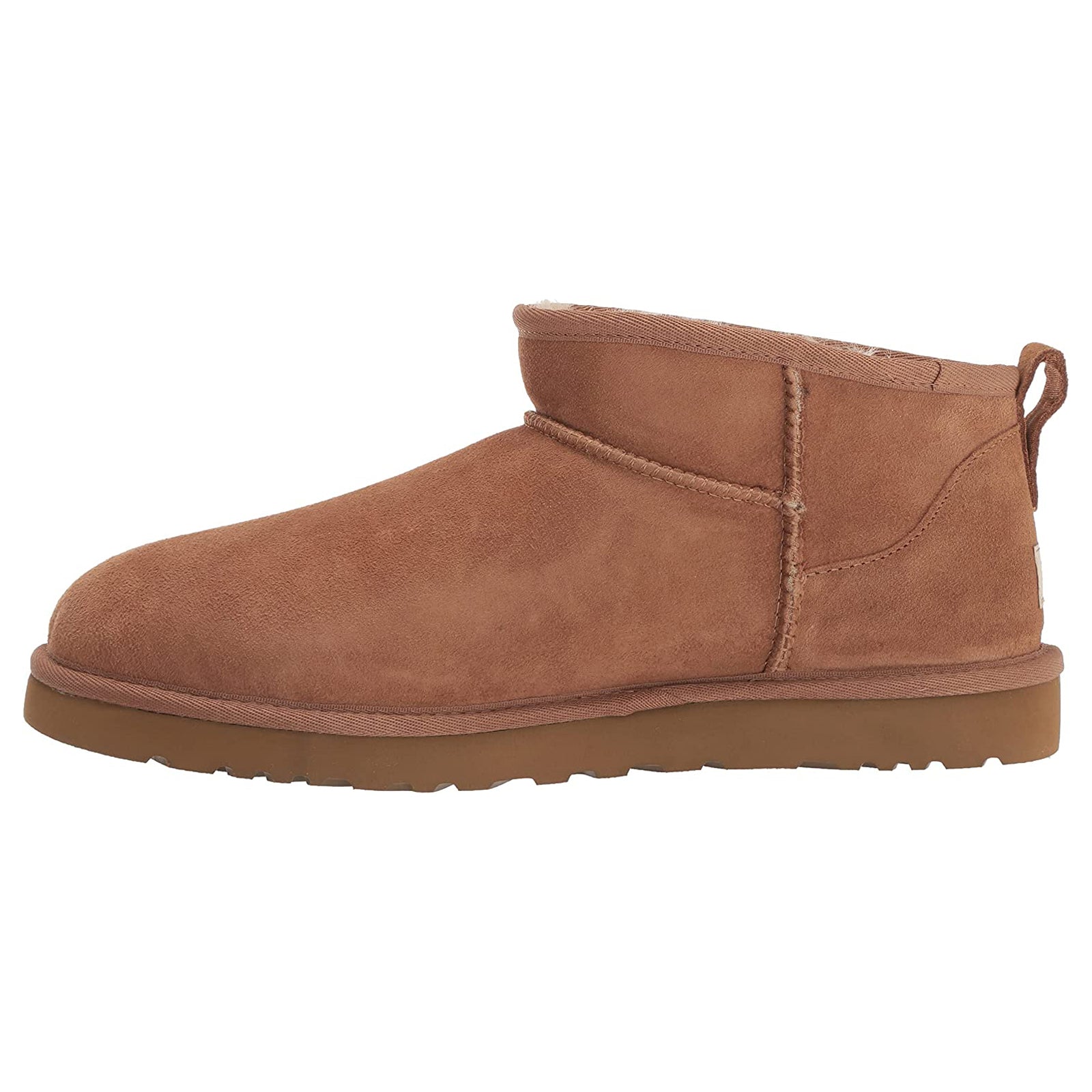 Ugg Classic Ultra Mini Suede Mens Boots#color_chestnut
