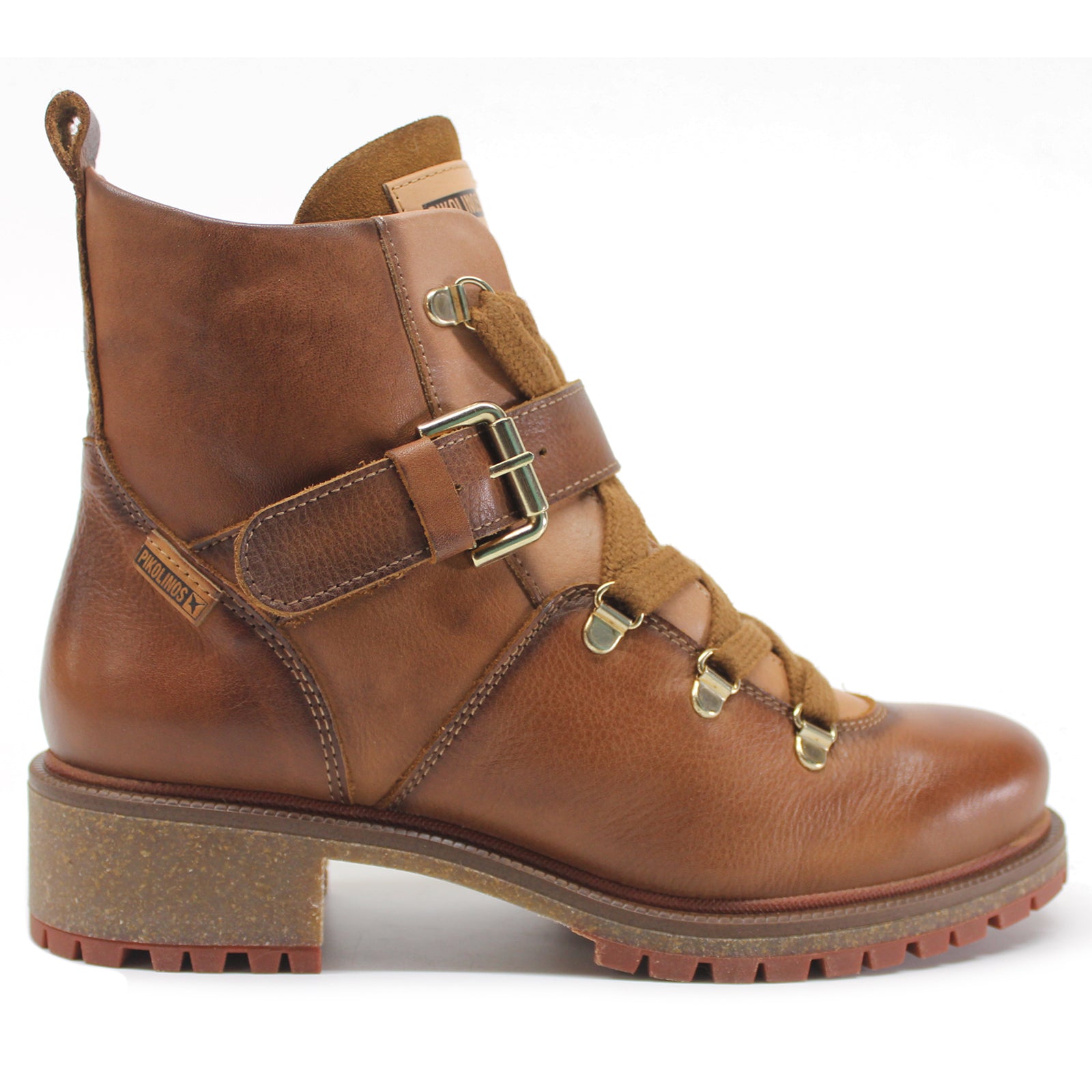 Pikolinos Aspe W9Z-8748C1 Leather Womens Boots#color_cuero