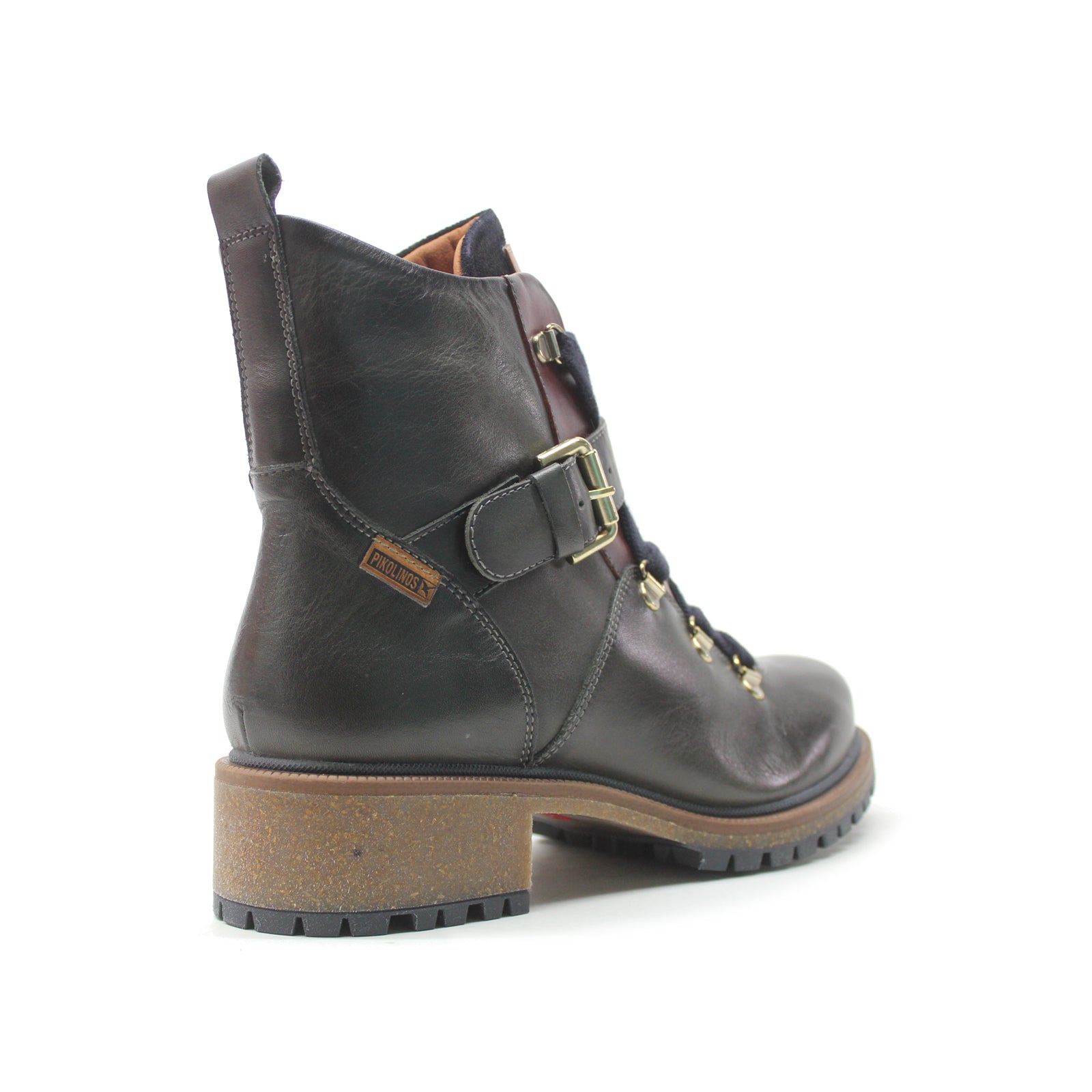 Pikolinos Aspe W9Z-8748C1 Leather Womens Boots#color_lead