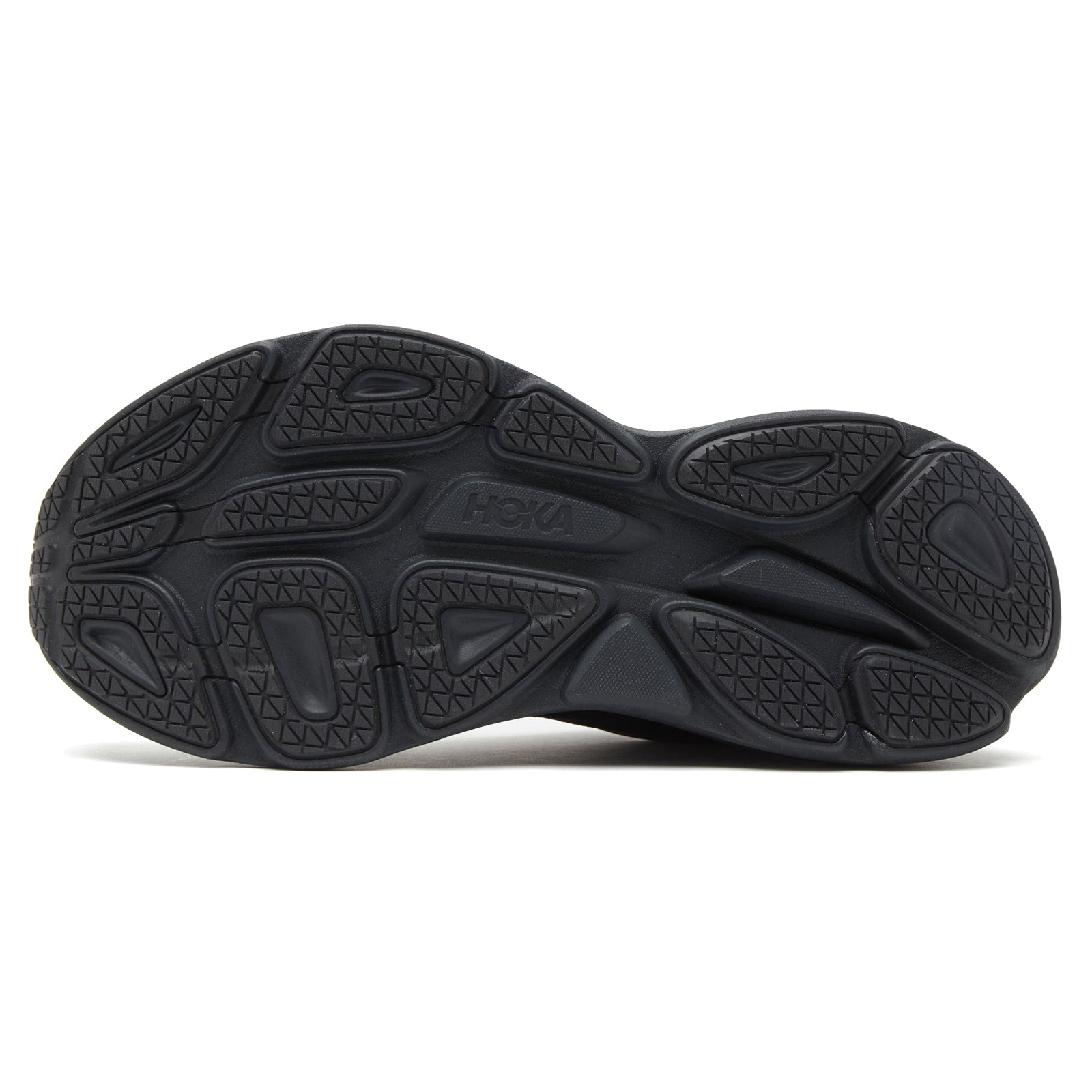 Hoka Bondi 8 Textile Mens Trainers#color_black black