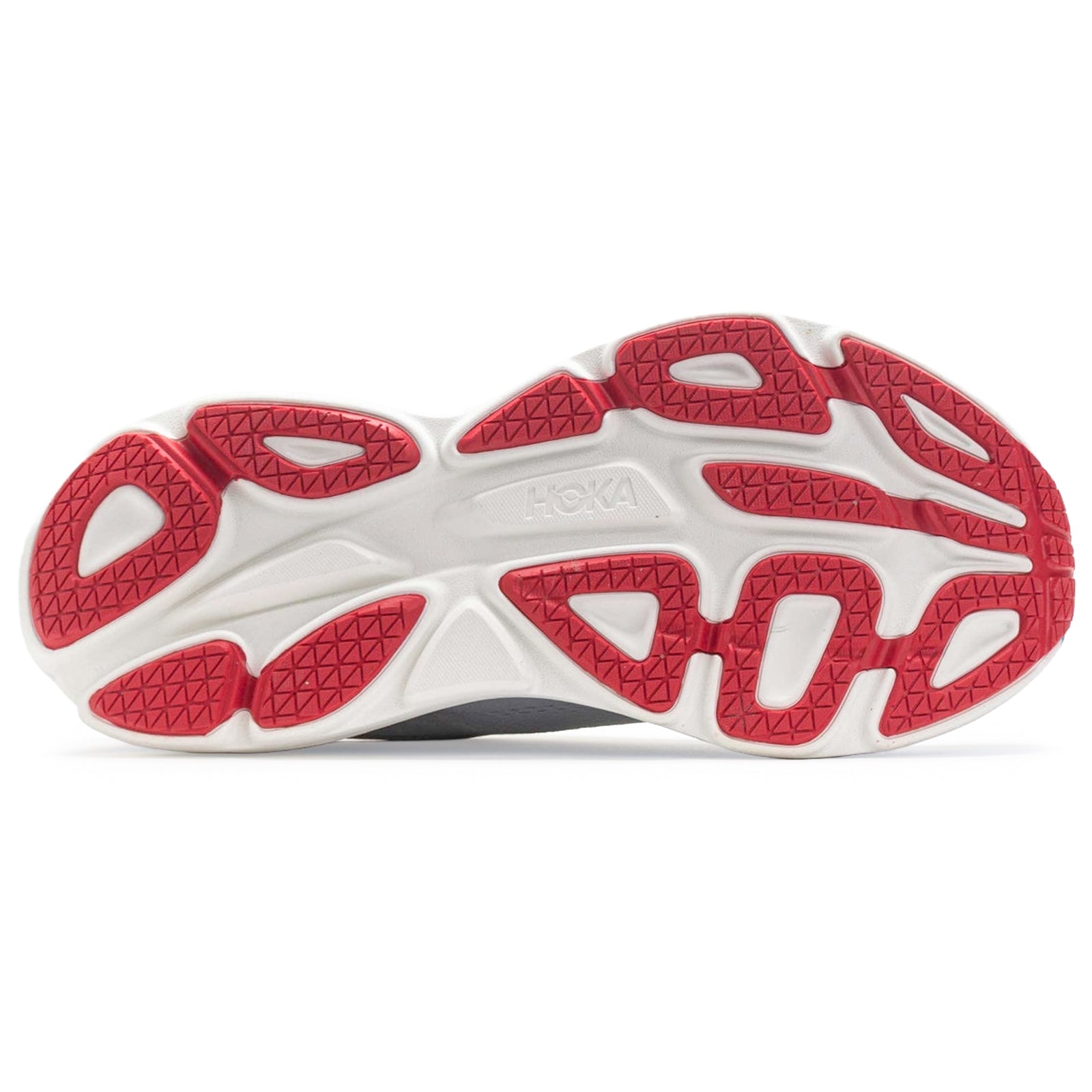 Hoka Bondi 8 Textile Mens Trainers#color_blanc de blanc virtual blue