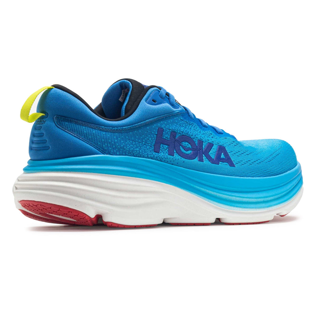 Hoka Bondi 8 Textile Mens Trainers#color_virtual blue swim day