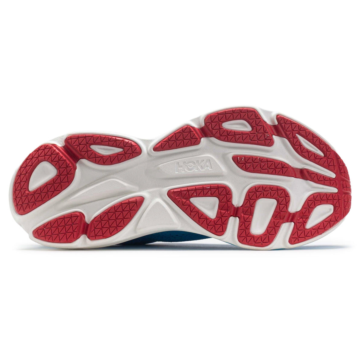 Hoka Bondi 8 Textile Mens Trainers#color_virtual blue swim day