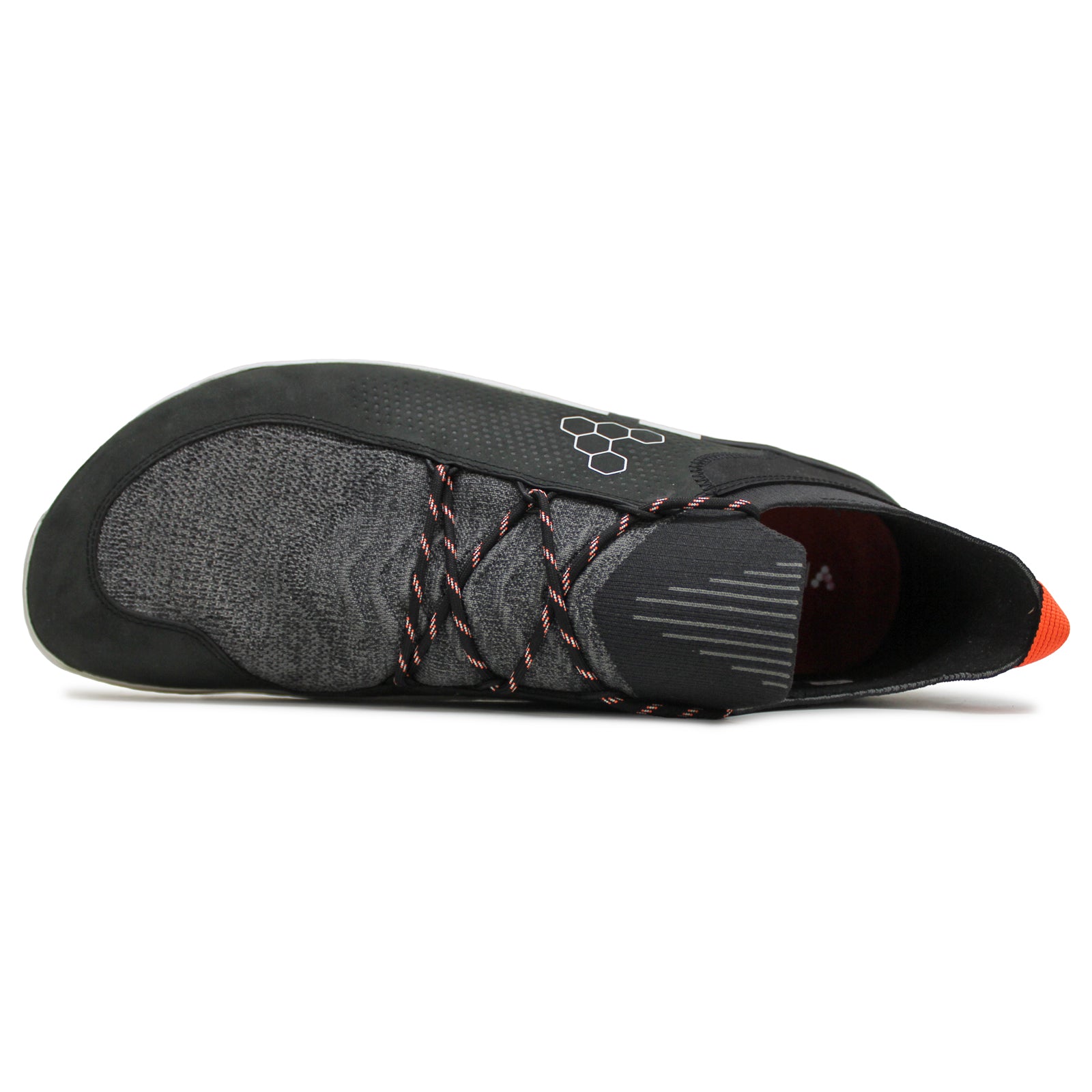 Vivobarefoot Tracker Decon Low FG2 Leather Textile Mens Trainers#color_black