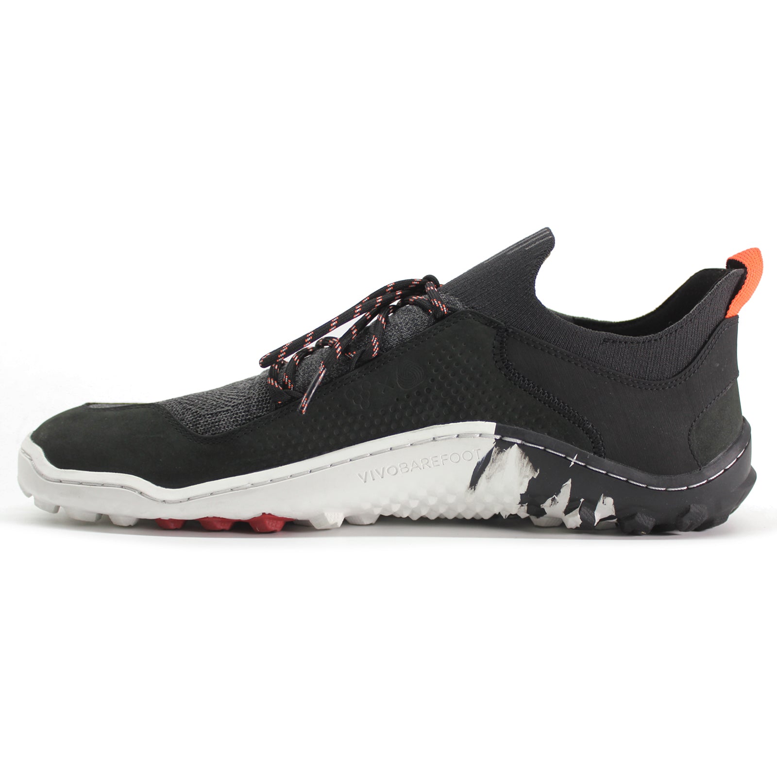 Vivobarefoot Tracker Decon Low FG2 Leather Textile Womens Trainers#color_black
