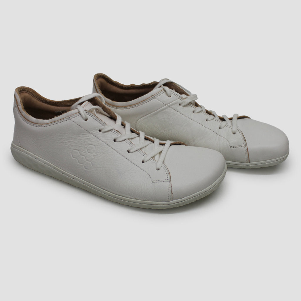 Vivobarefoot Mens Trainers Geo Court III Low-Top Lace-Up Sneakers Leather - UK 10