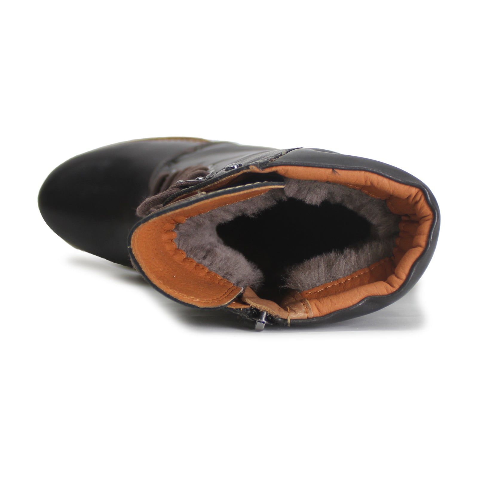 Pikolinos San Sebastia W1T-N8812 Leather Womens Boots#color_black
