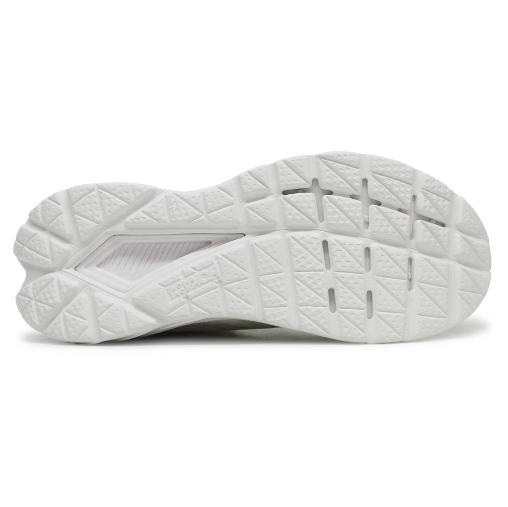 Hoka One One Mach 5 Textile Womens Trainers#color_white white