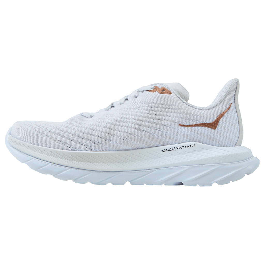Hoka One One Mach 5 Textile Womens Trainers#color_white copper