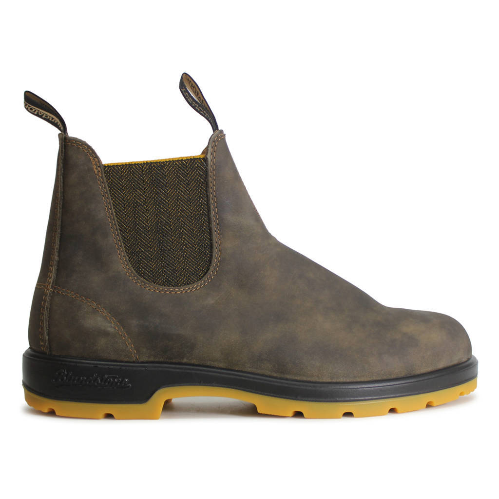 Blundstone 1944 Nubuck Unisex Boots#color_rustic brown mustard