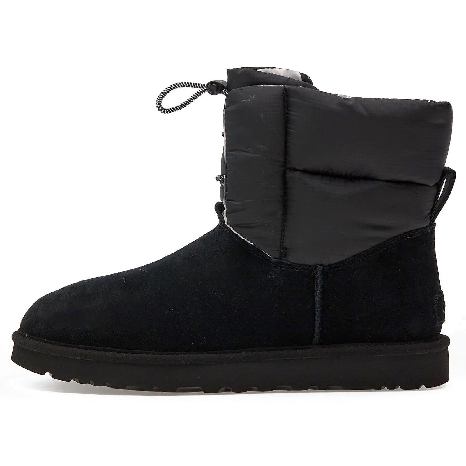 Ugg Classic Maxi Toggle 1130670-BLK Suede Synthetic Womens Boots - Black - 38#color_black