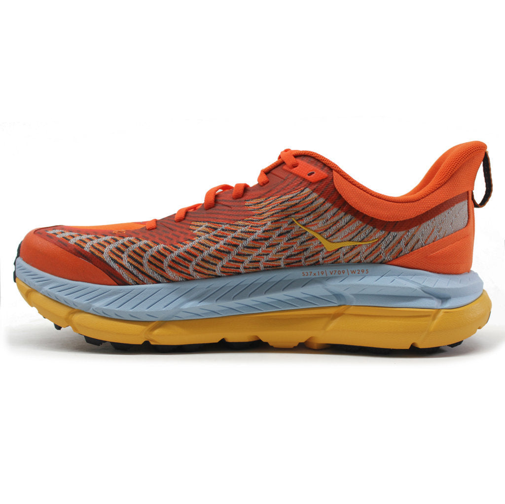 Hoka One One Mafate Speed 4 Textile Synthetic Mens Trainers#color_puffins bill summer song