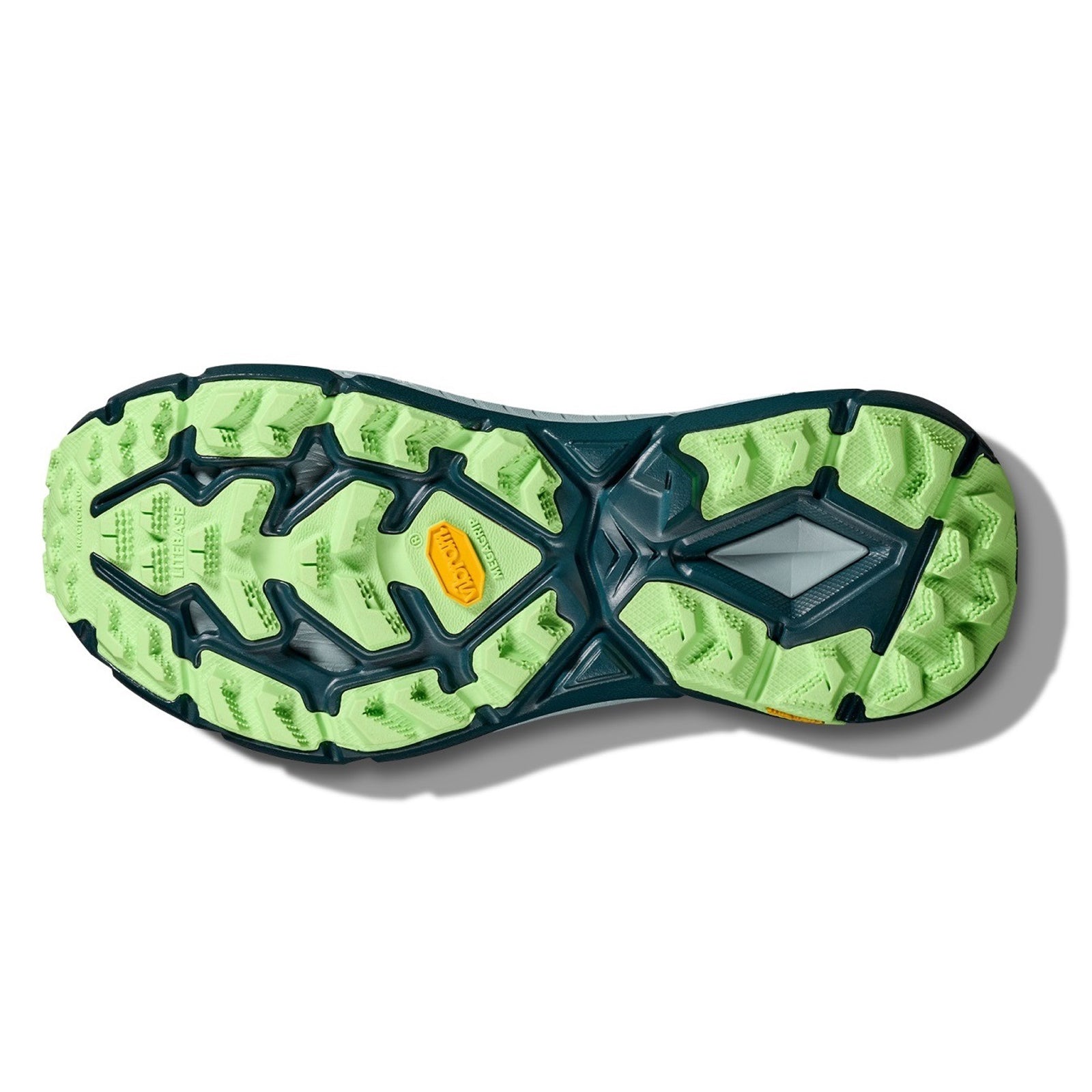 Hoka Mafate Speed 4 Textile Synthetic Mens Trainers#color_mountain fog druzy