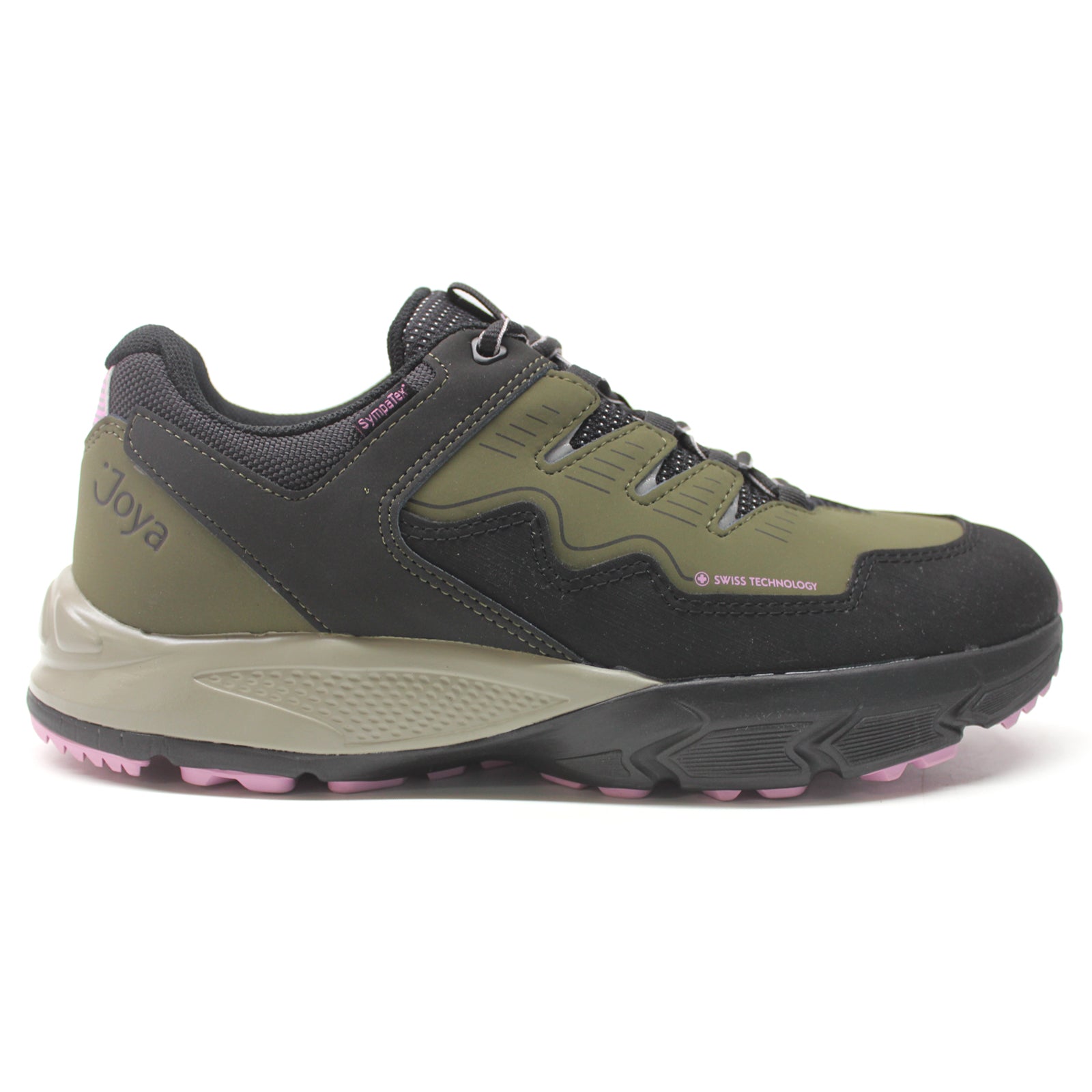 Joya Cadore STX Leather Textile Womens Shoes#color_green