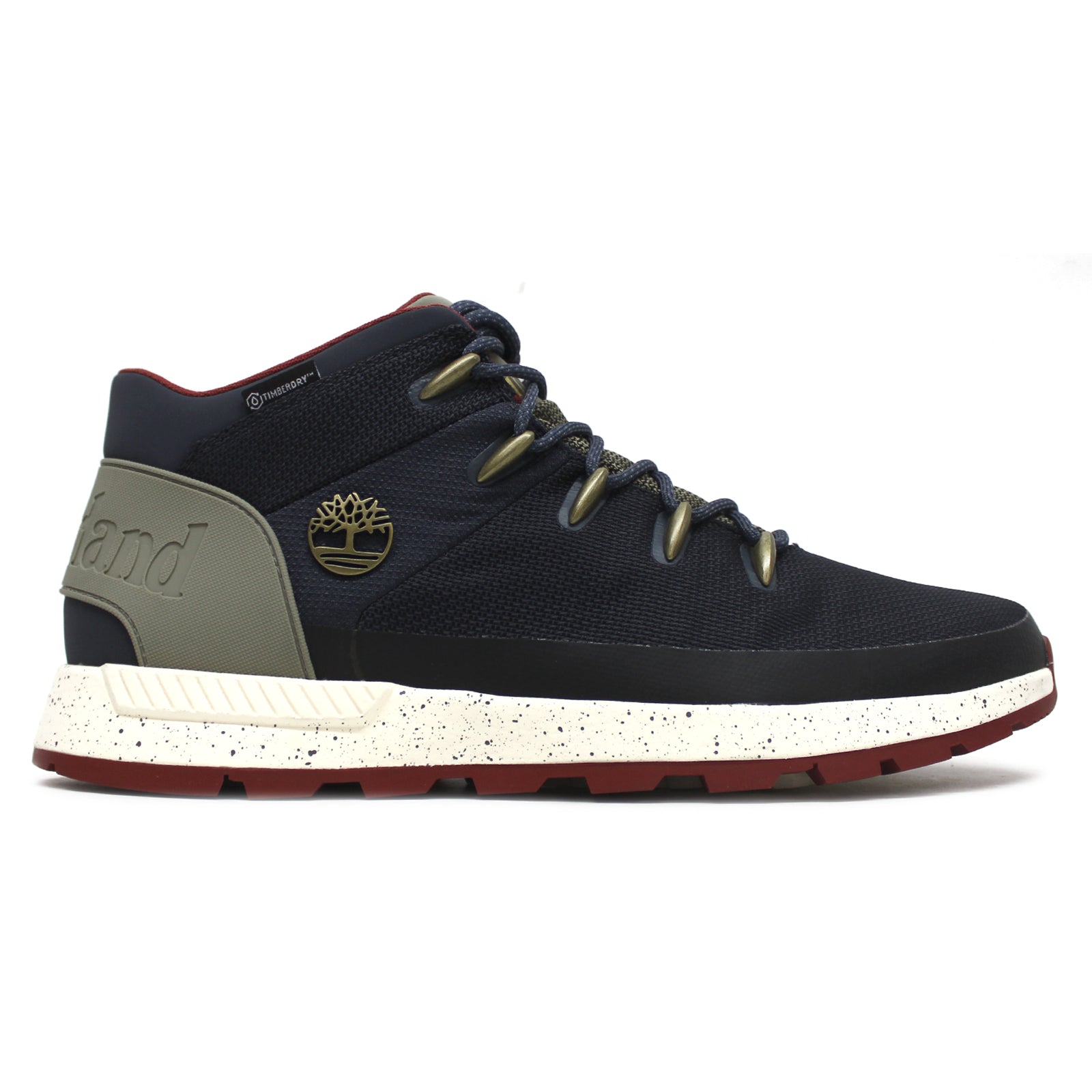 Timberland Sprint Trekker Mid Textile Mens Boots#color_dark blue