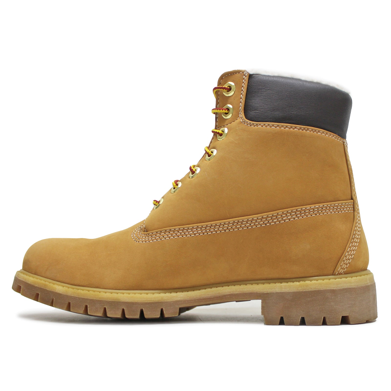 Timberland Premium 6 Inch Warmlined Nubuck Mens Boots#color_wheat