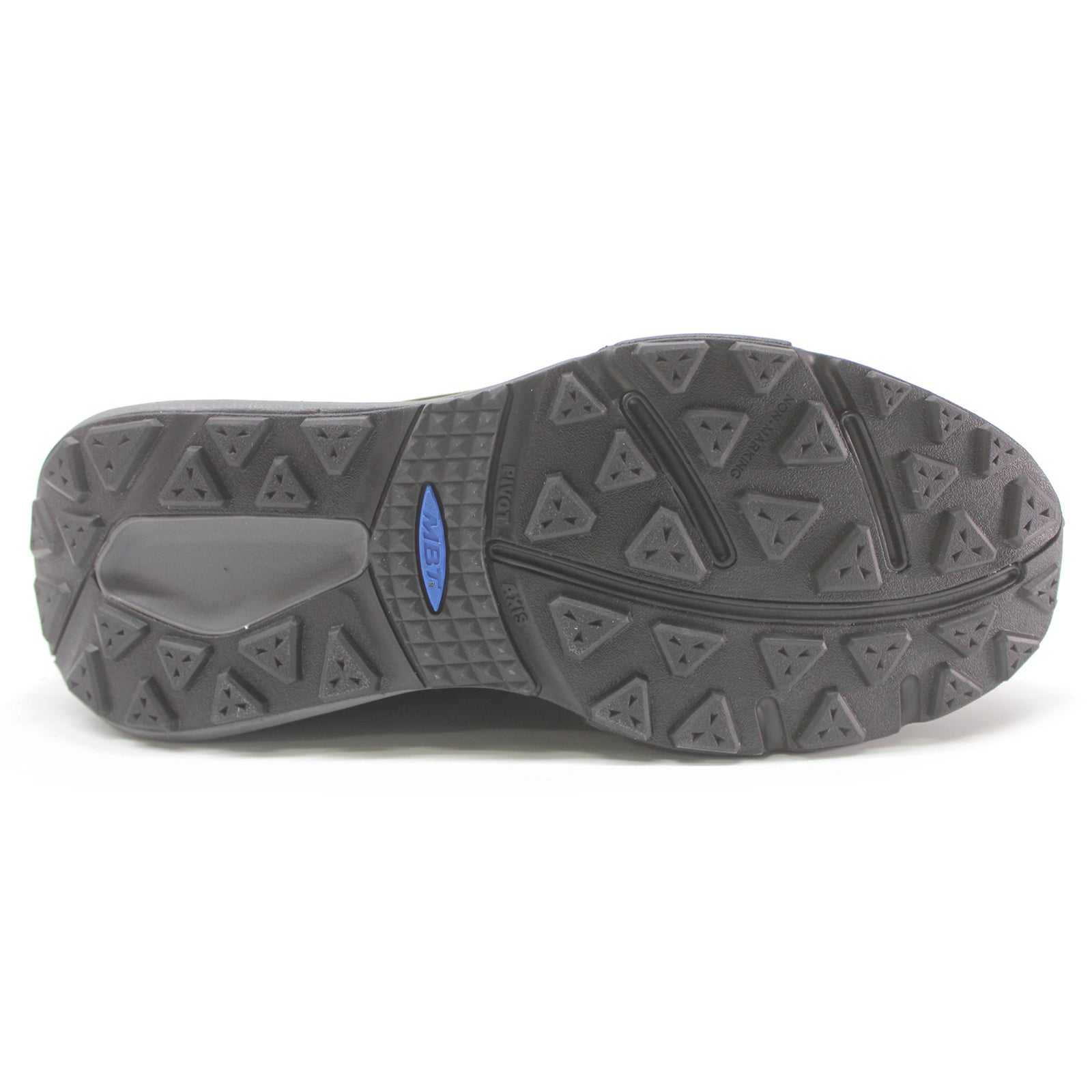 MBT MT Alpine Sym Low Nubuck Leather Womens Trainers#color_black