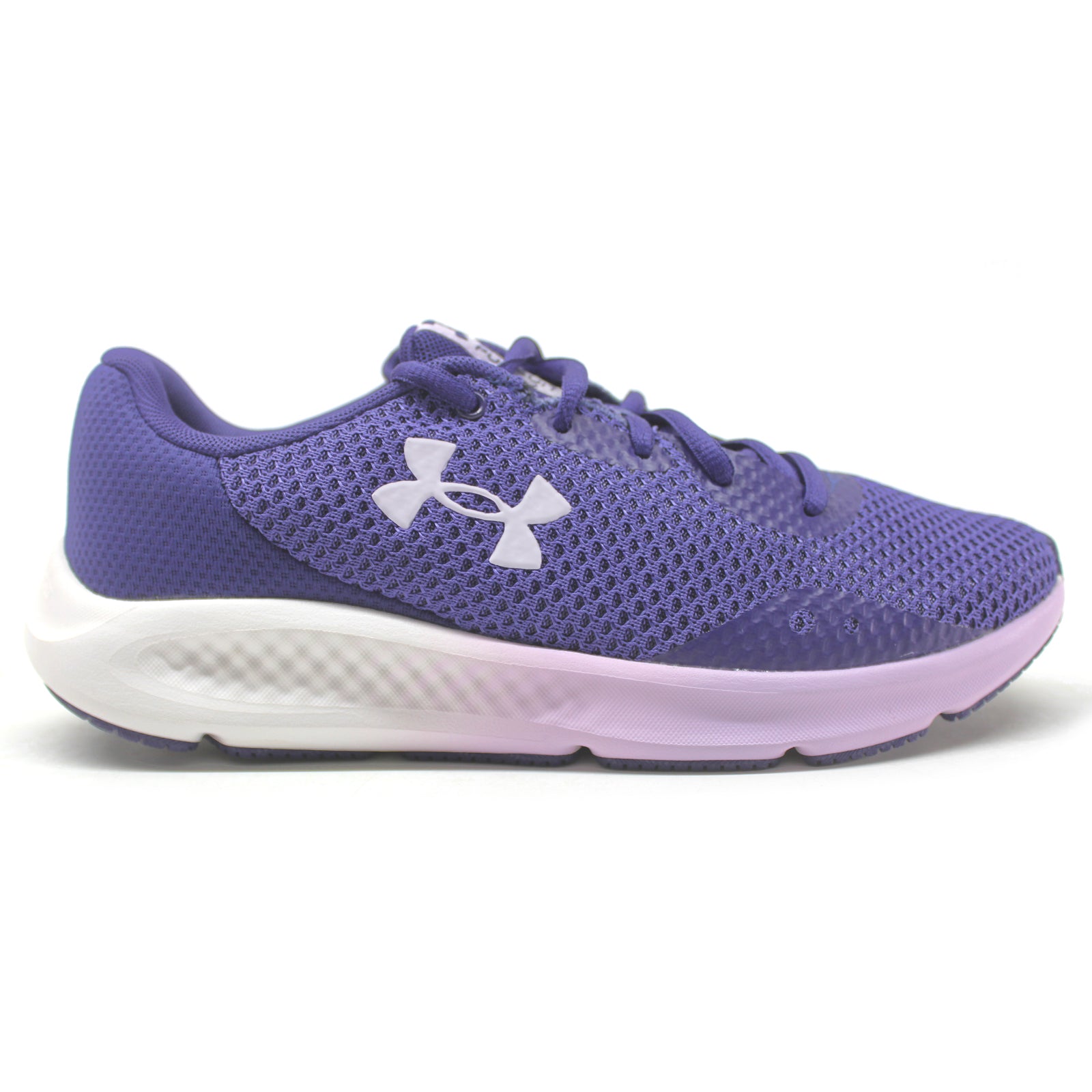 Under Armour Charged Pursuit 3 Textile Womens Trainers#color_blue blue