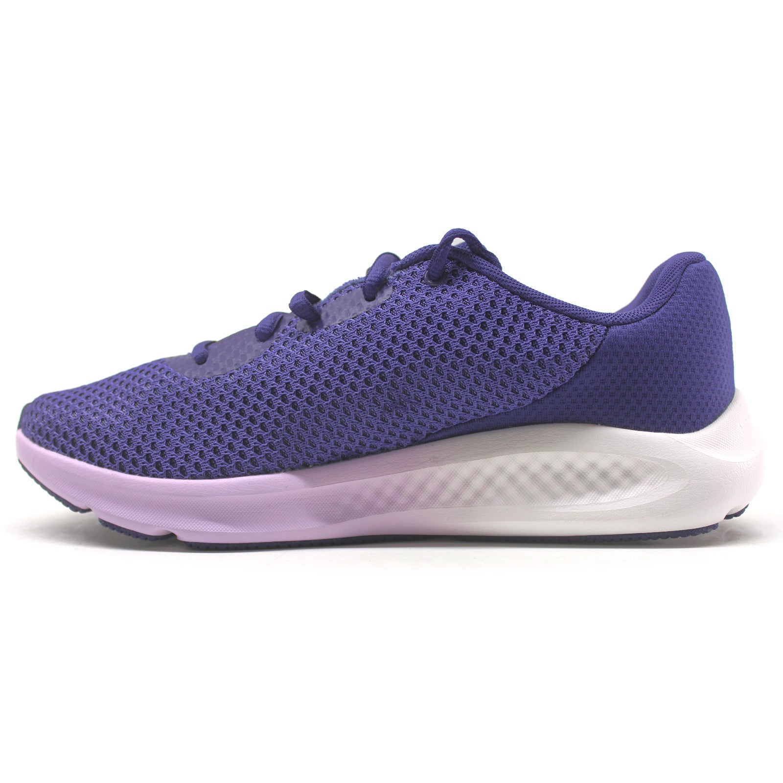 Under Armour Charged Pursuit 3 Textile Womens Trainers#color_blue blue