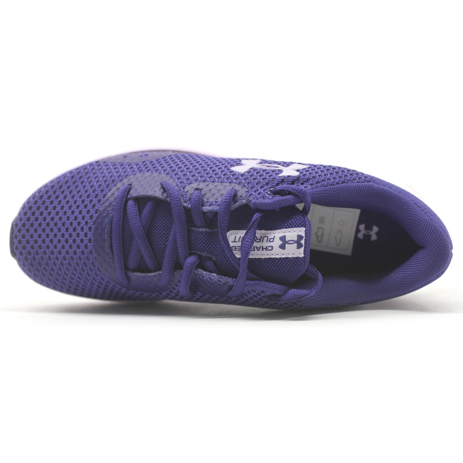 Under Armour Charged Pursuit 3 Textile Womens Trainers#color_blue blue