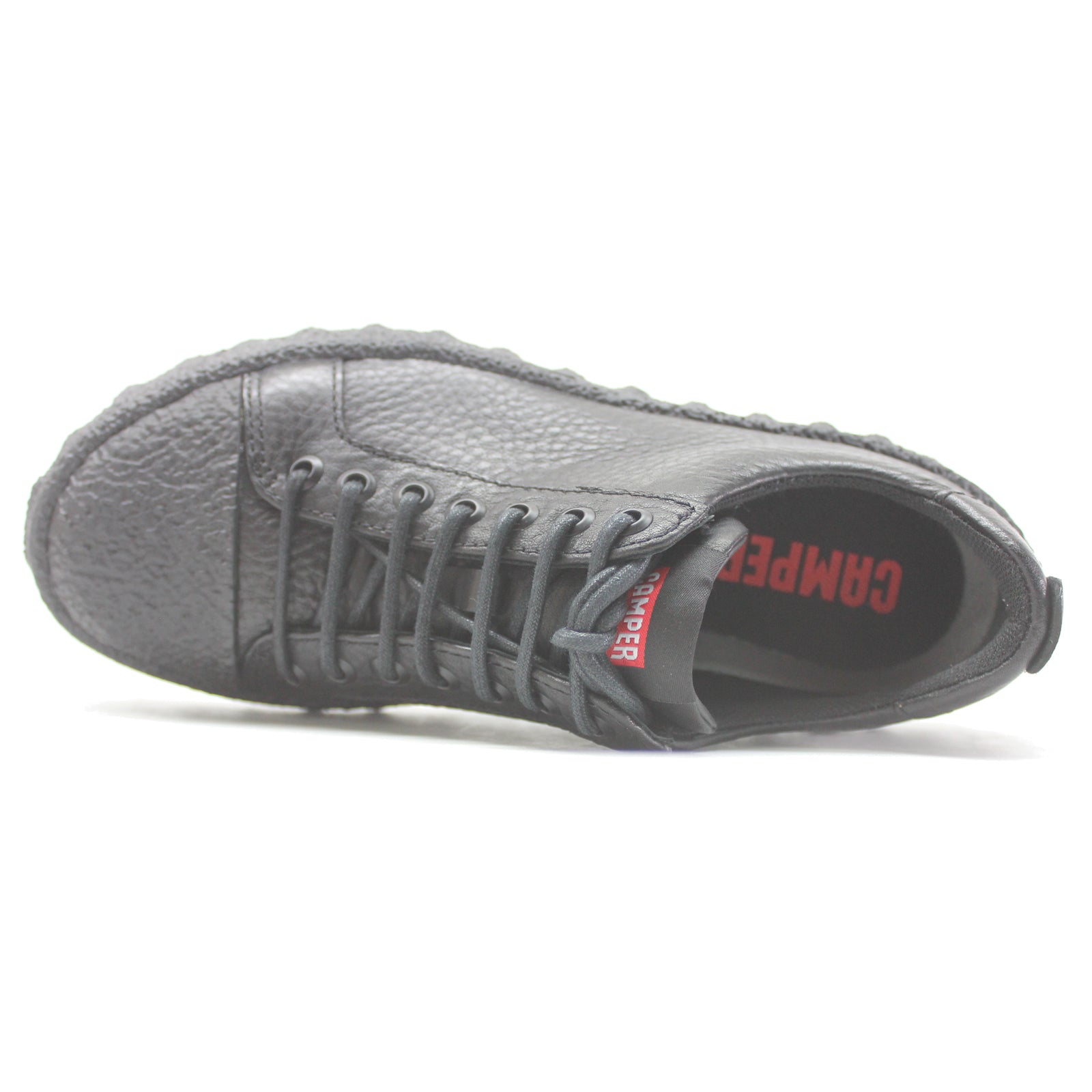 Camper Ground Leather Womens Shoes#color_black