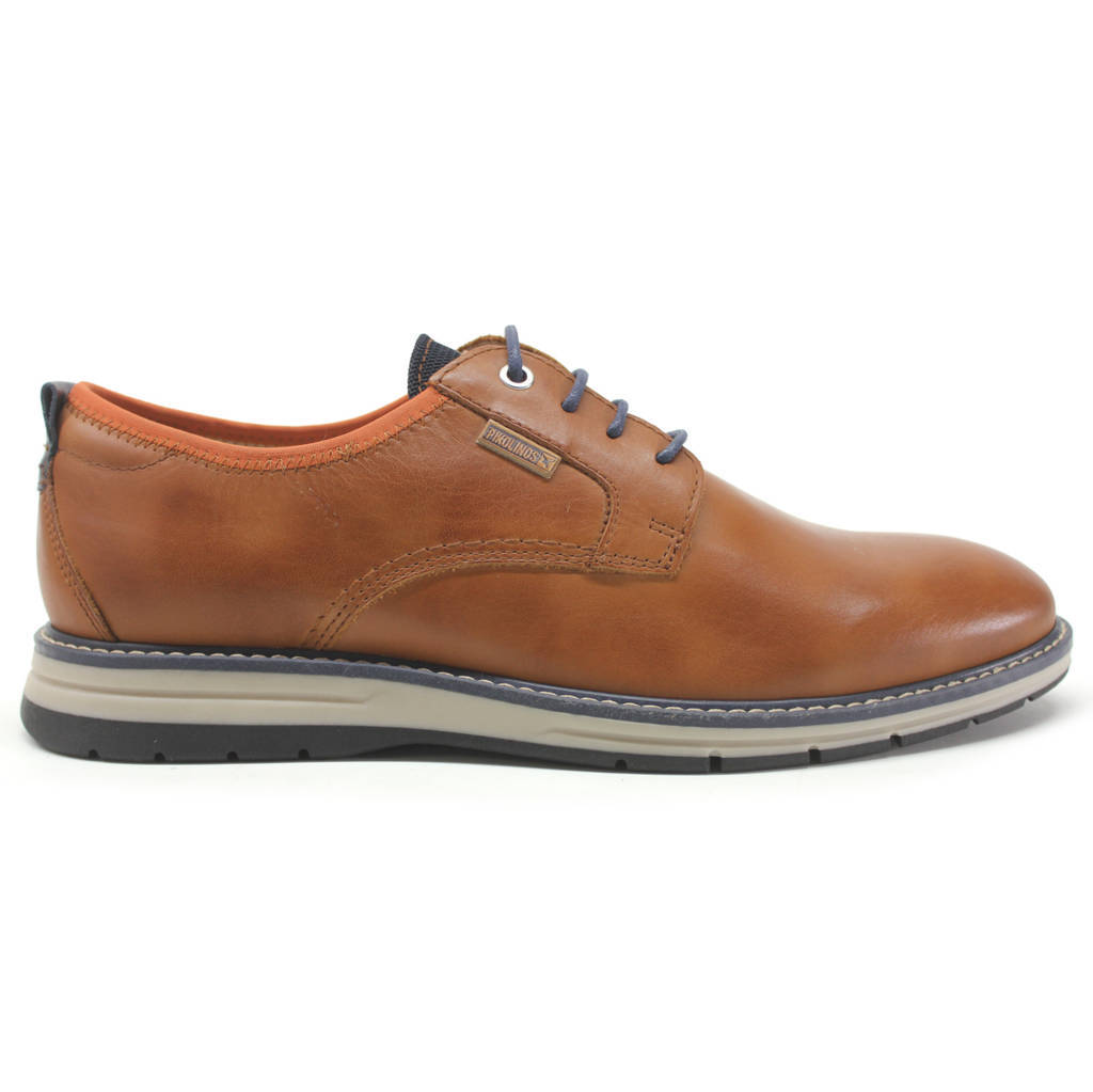 Pikolinos Canet M7V-4138 Leather Mens Shoes#color_brandy