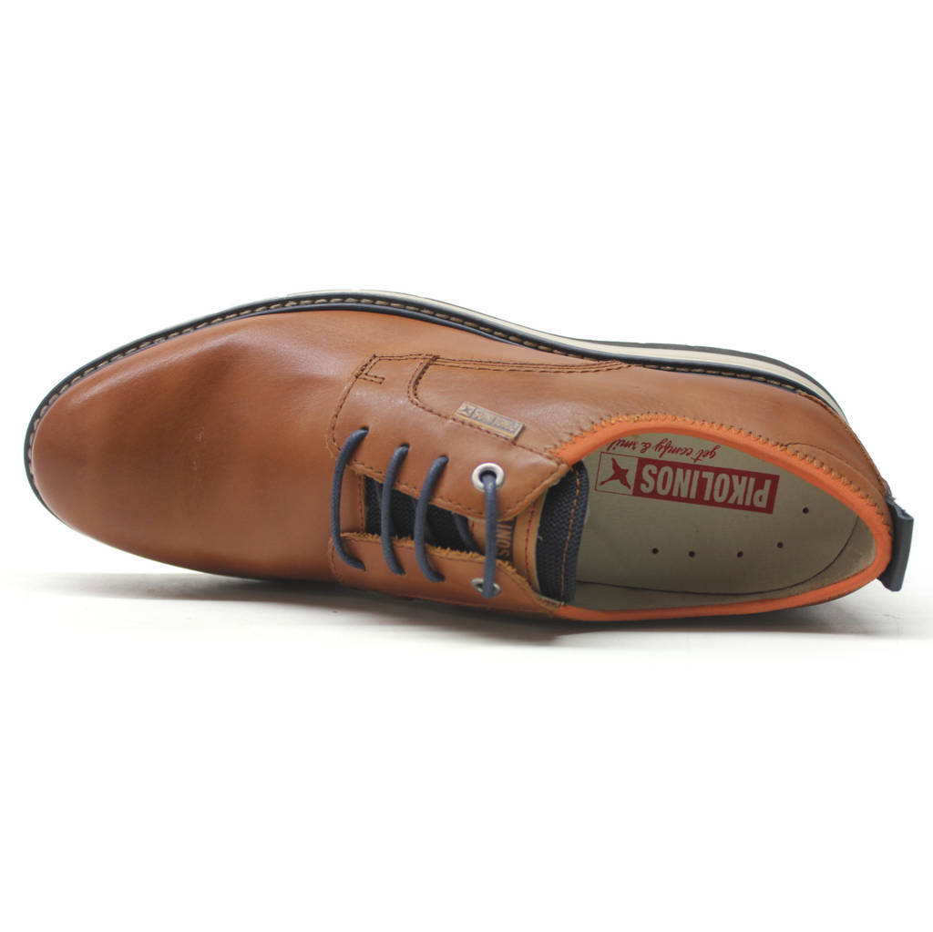 Pikolinos Canet M7V-4138 Leather Mens Shoes#color_brandy