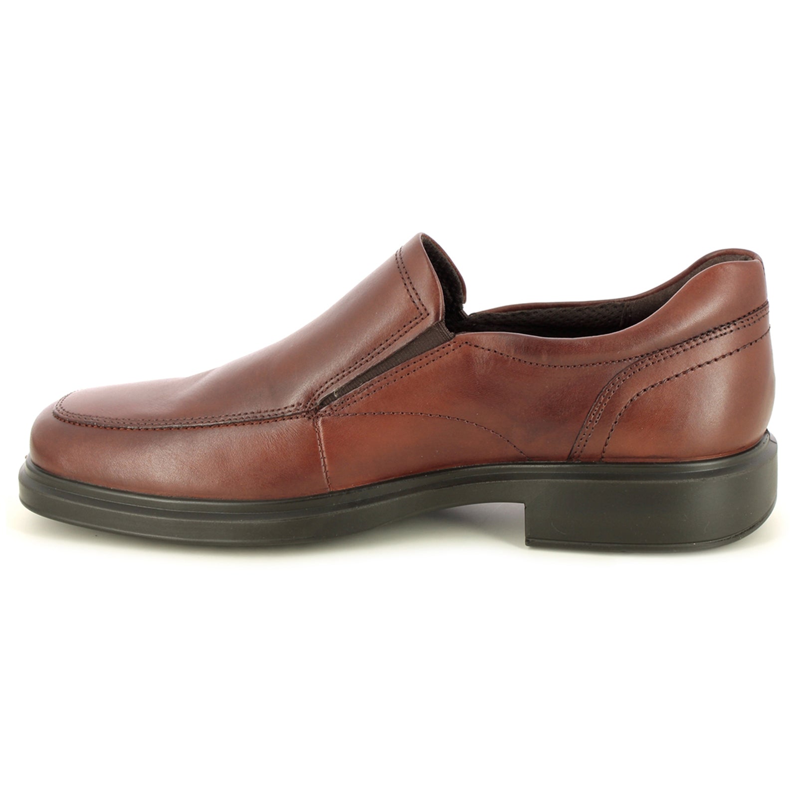 Ecco Helsinki 2 500154 Leather Mens Shoes#color_cognac