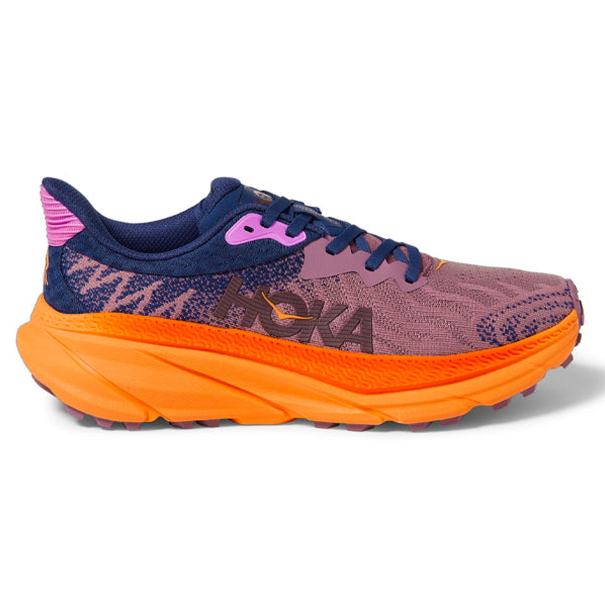 Hoka Challenger ATR 7 Textile Womens Trainers#color_wistful mauve cyclamen