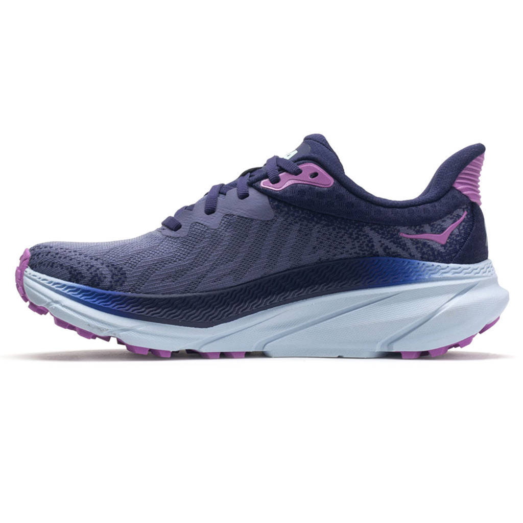 Hoka One One Challenger ATR 7 Textile Womens Trainers#color_meteor night sky