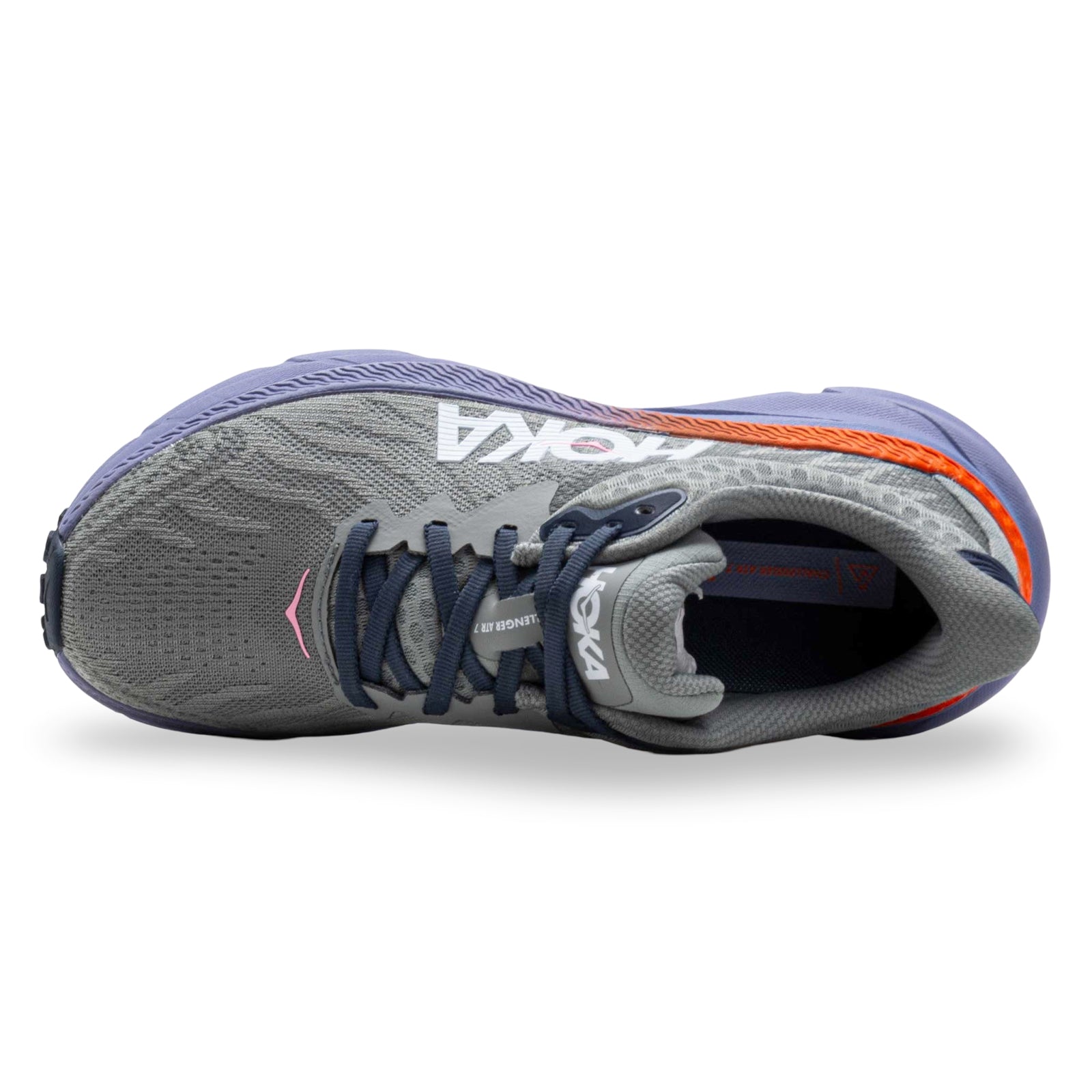Hoka Challenger ATR 7 Textile Womens Trainers#color_galactic grey wild indigo