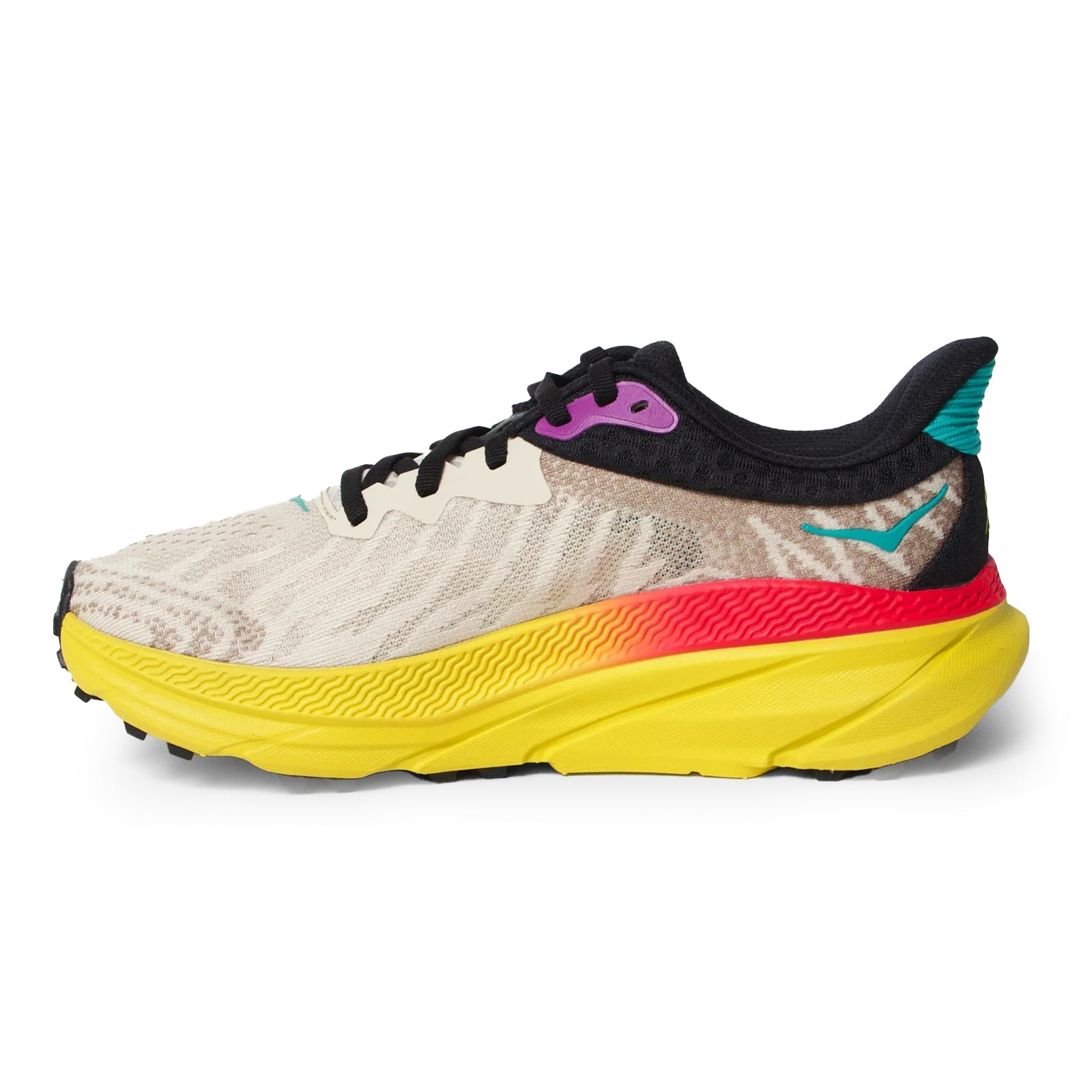 Hoka Challenger ATR 7 Textile Womens Trainers#color_oatmeal zest