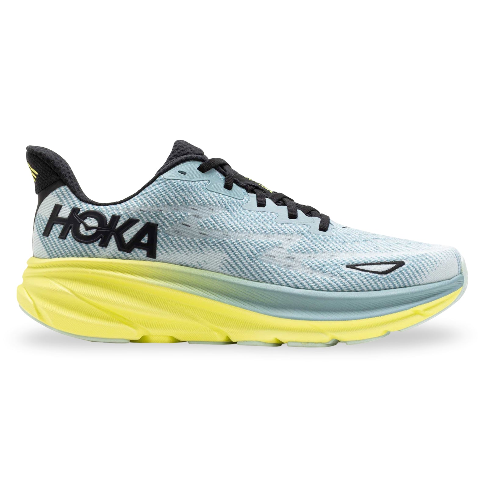 Hoka Clifton 9 Textile Mens Trainers#color_druzy droplet