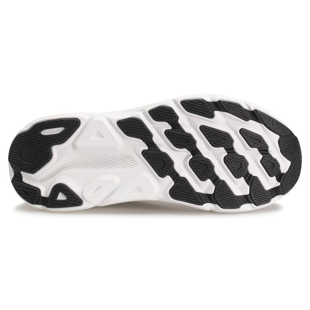 Hoka One One Clifton 9 Textile Womens Trainers#color_black white