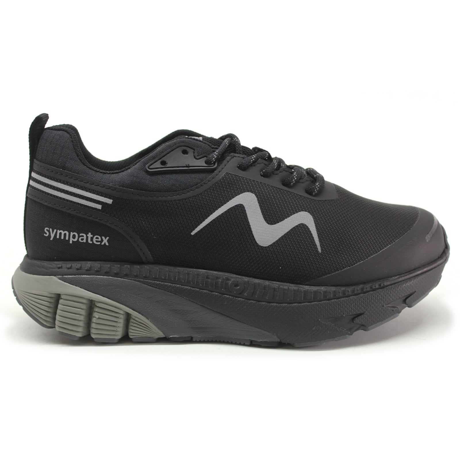 MBT MTR-1600 SYM Synthetic Textile Womens Trainers#color_black