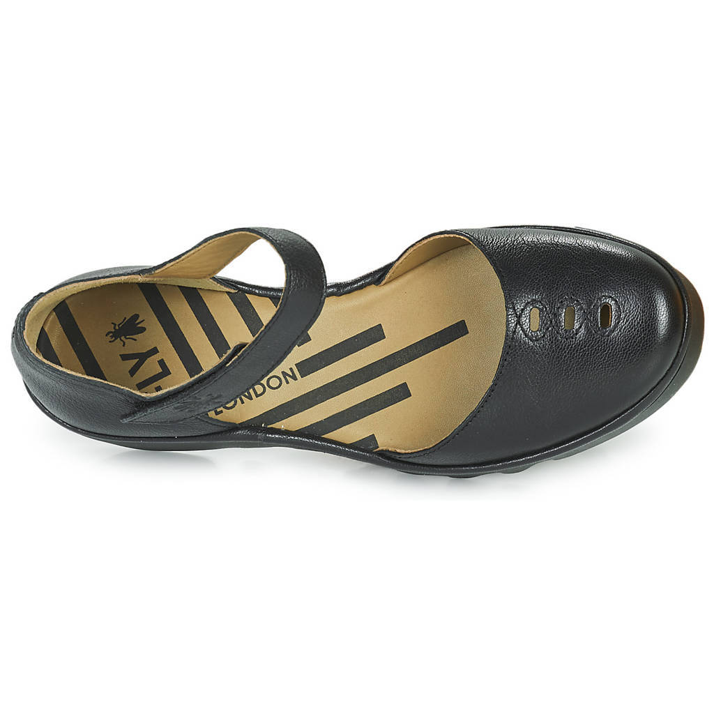 Fly London BISO305FLY Leather Womens Sandals#color_black