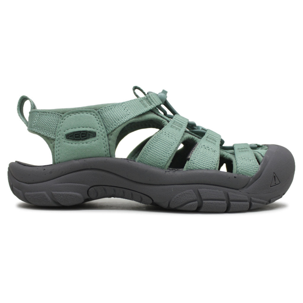 Keen Newport H2 Textile Womens Sandals#color_granite green