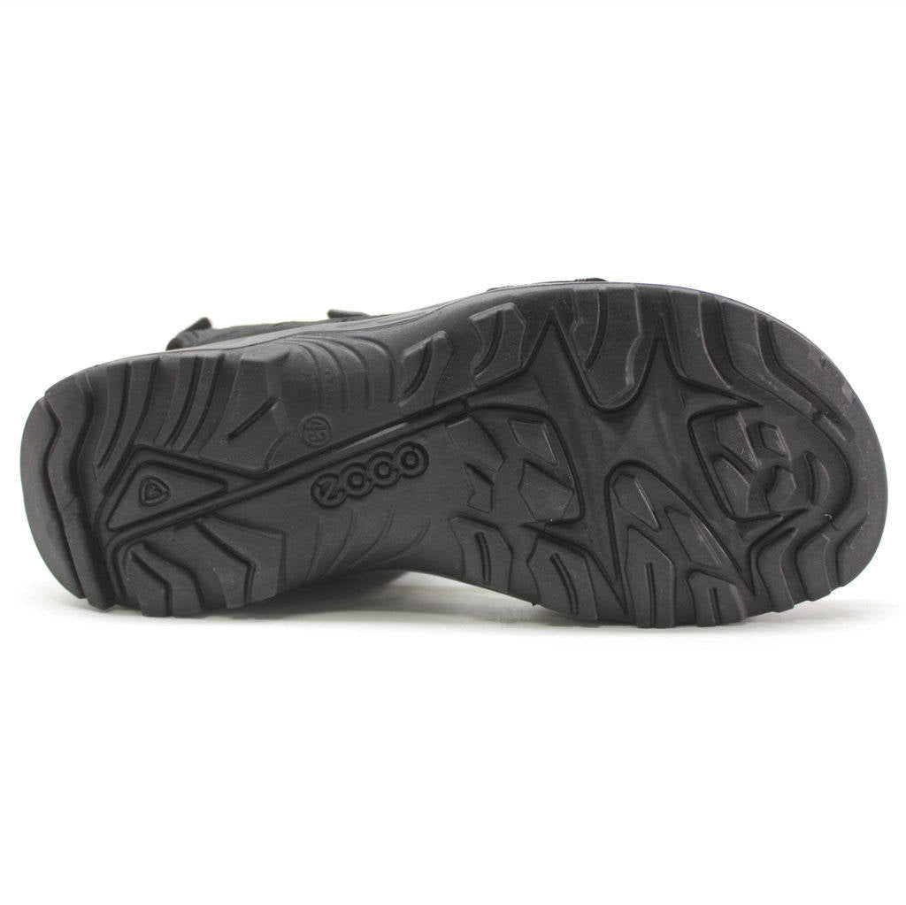 Ecco Offroad 822184 Nubuck Mens Sandals#color_black