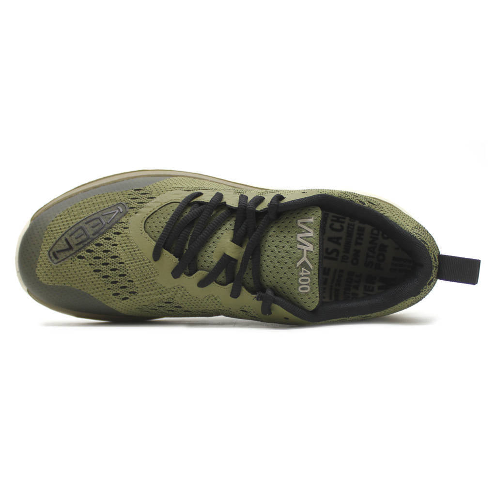 Keen WK400 Textile Mens Trainers#color_martini olive black