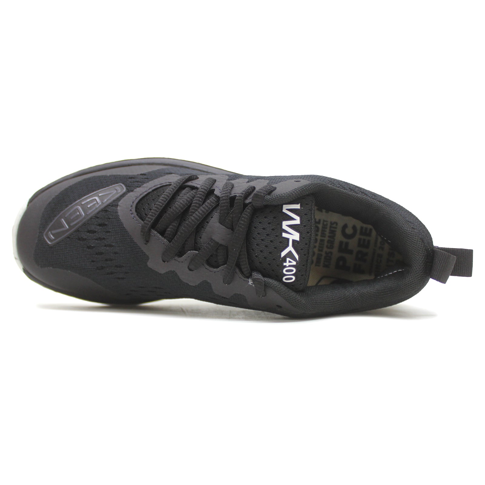Keen WK400 Textile Womens Trainers#color_black white