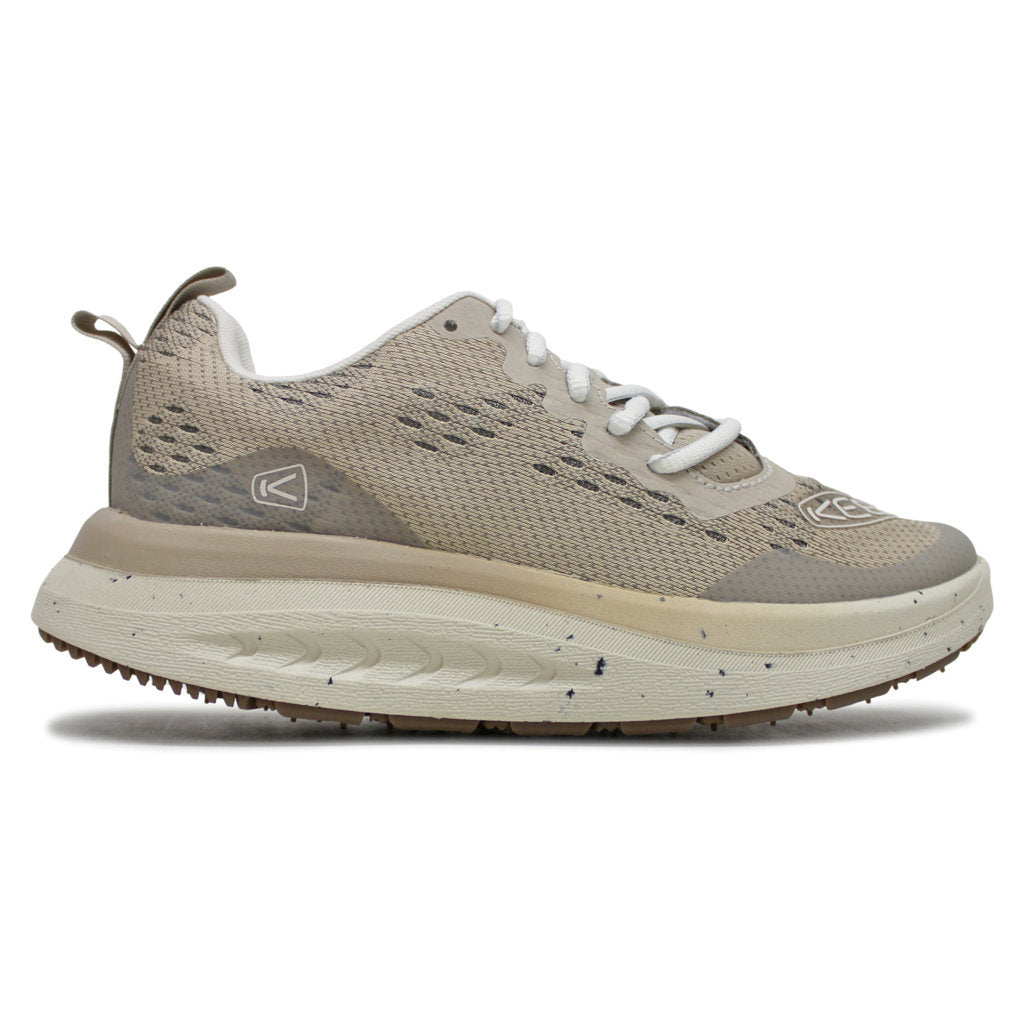 Keen WK400 Textile Womens Trainers#color_plaza taupe birch