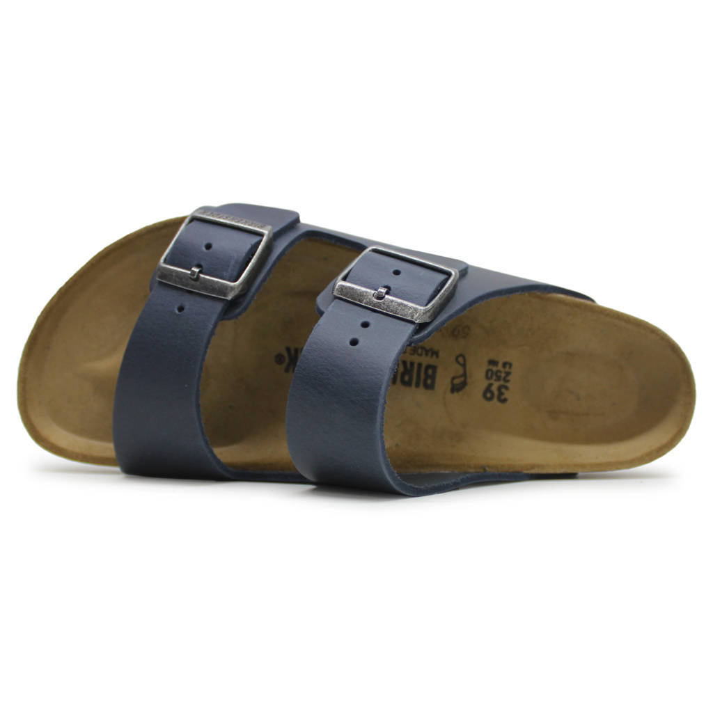 Birkenstock Arizona BS Oiled Leather Unisex Sandals#color_blue