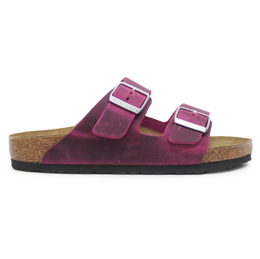 Birkenstock Arizona BS Oiled Leather Unisex Sandals#color_festival fuchsia