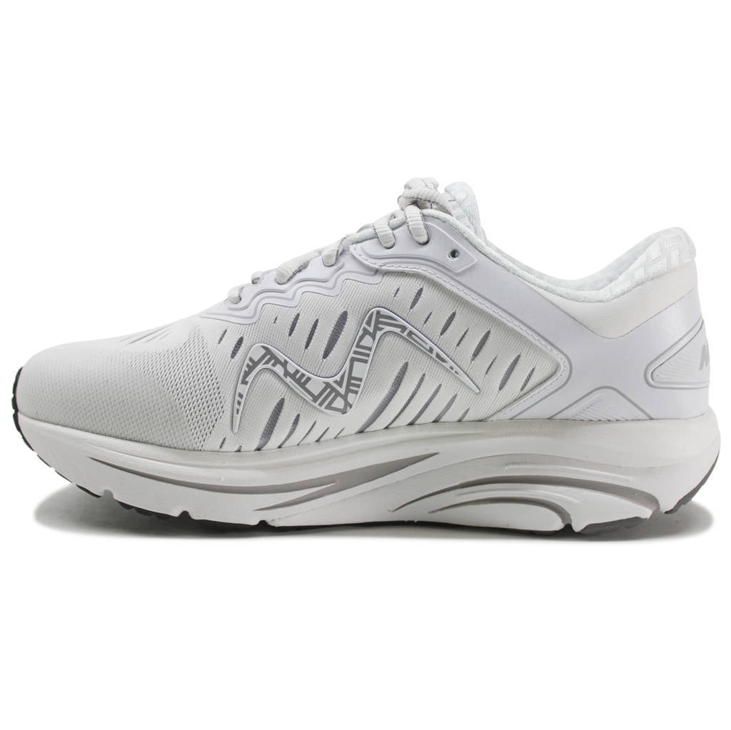 MBT 2000 II Leather Textile Womens Trainers#color_white